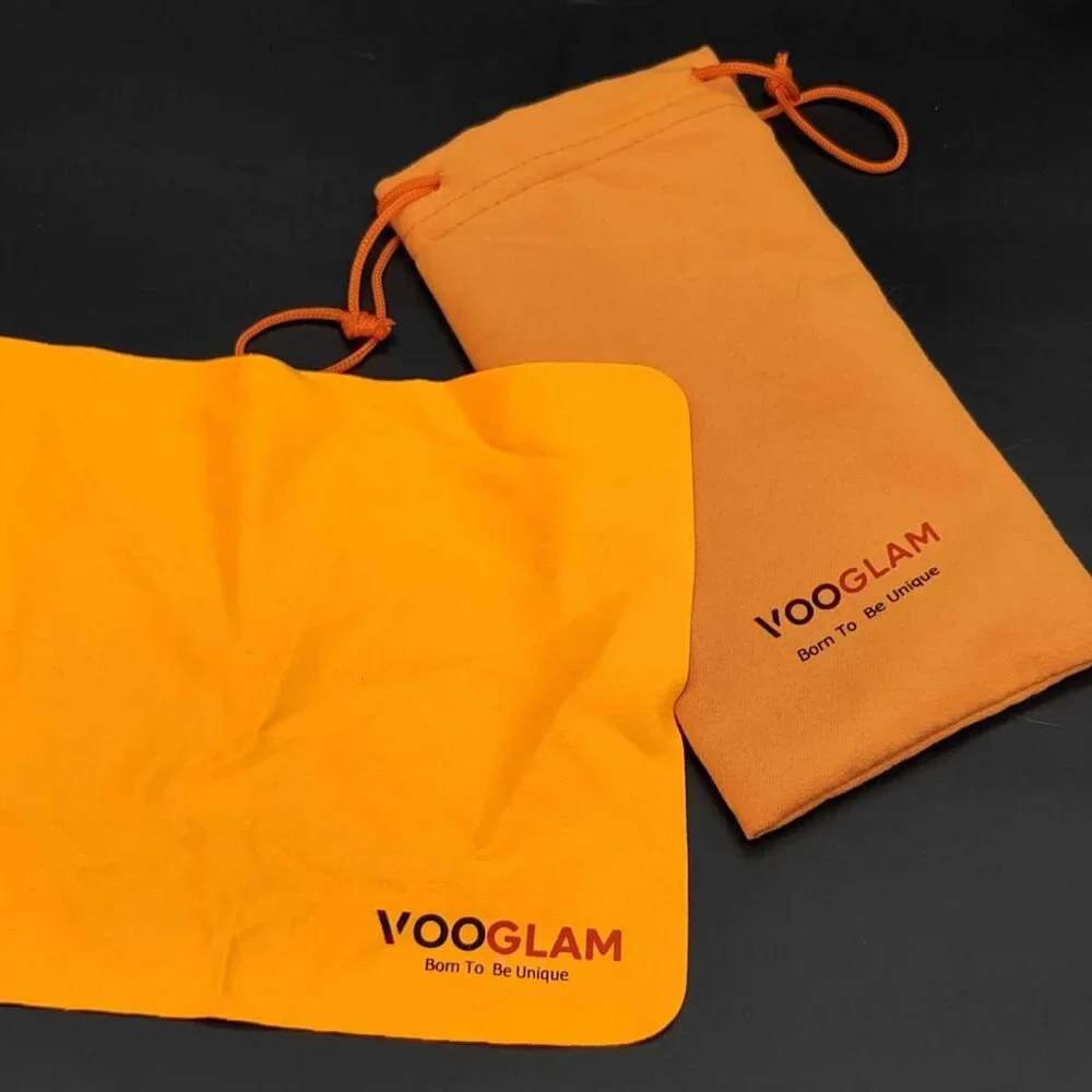Brown glasses/frames, clear lenses (non-prescription)‎ Vooglam – Eirwyn style
